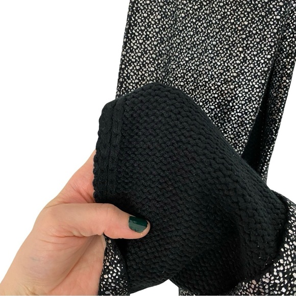 Harley Davidson Scarf 8” x 67” Black Silver Metallic Womens Unisex HD Long Wrap - Picture 7 of 11